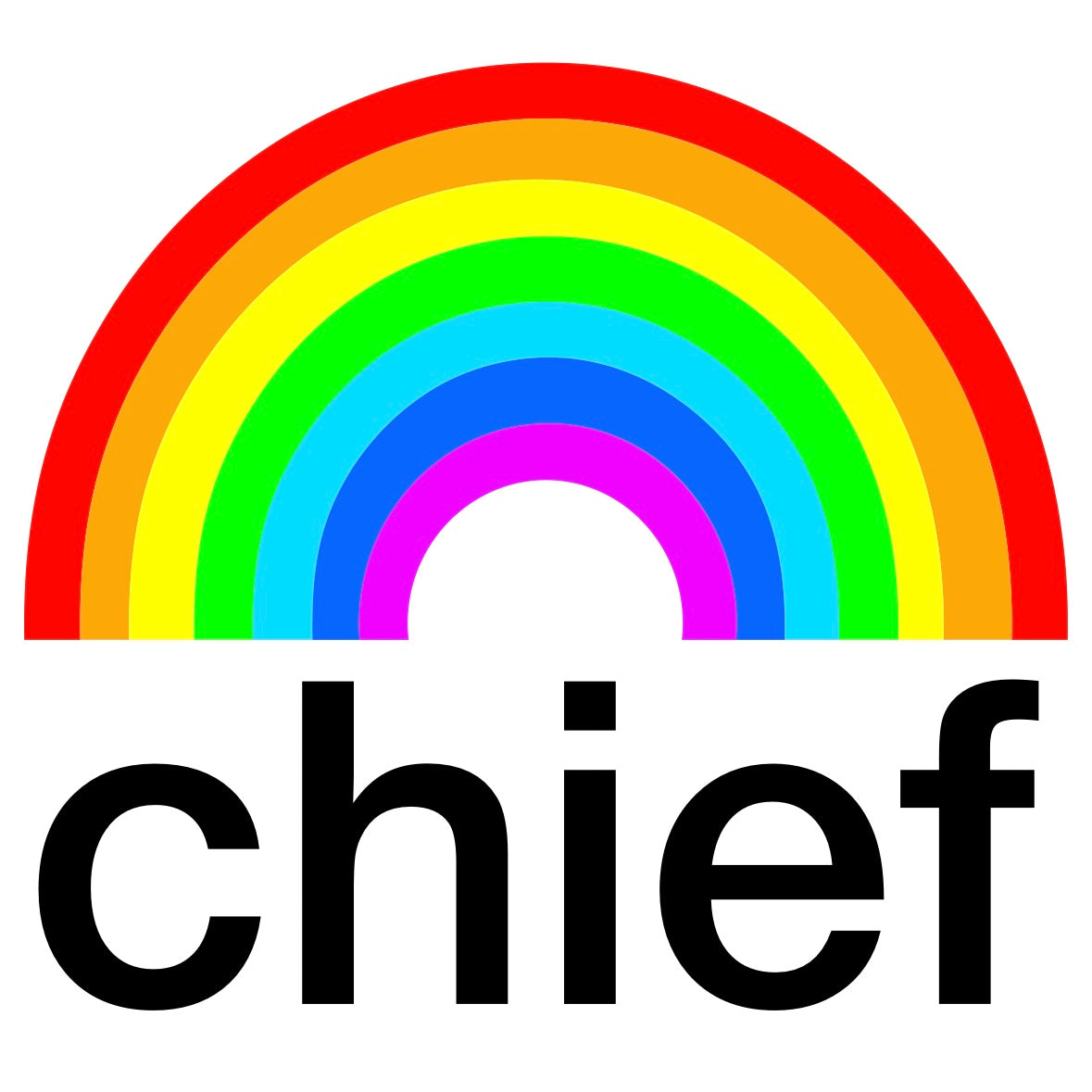 Rainbow Chief Equality Sticker
