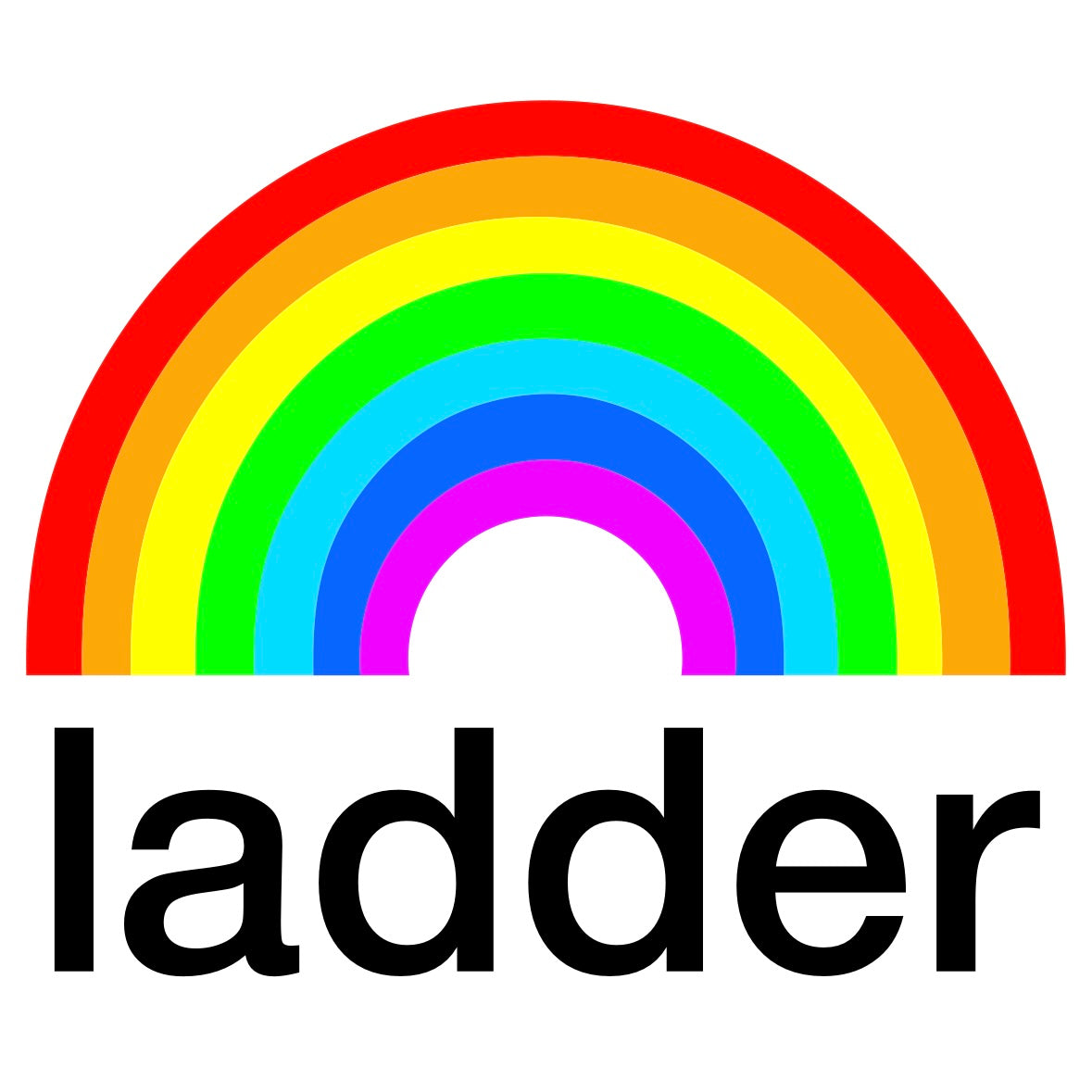 Rainbow Ladder Equality Sticker