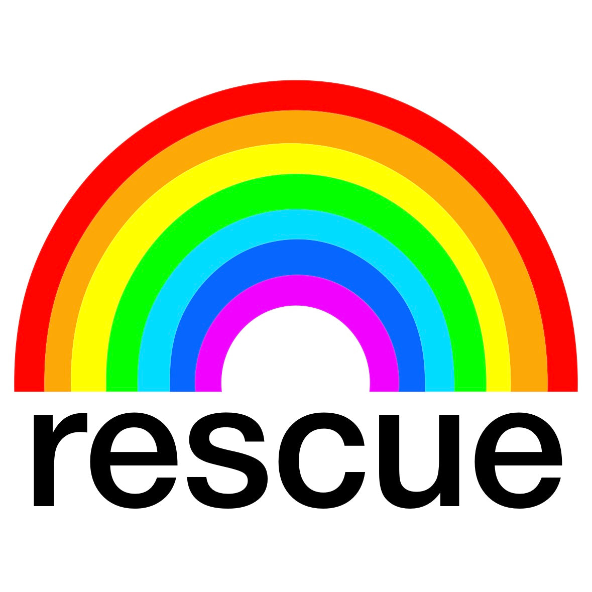 Rainbow Rescue Equality Sticker