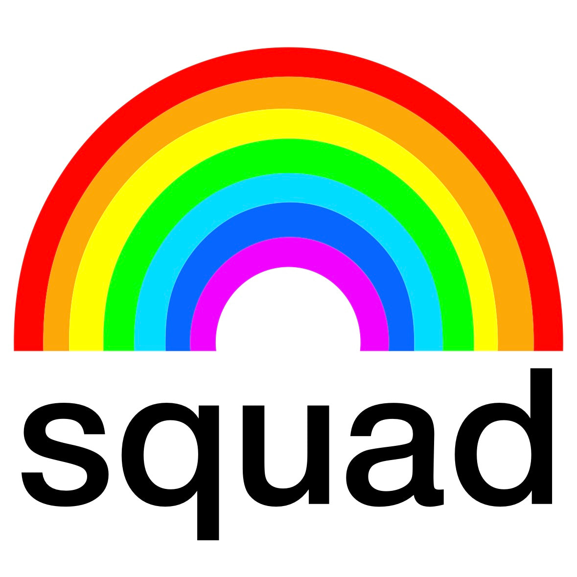 Rainbow Squad Equality Sticker