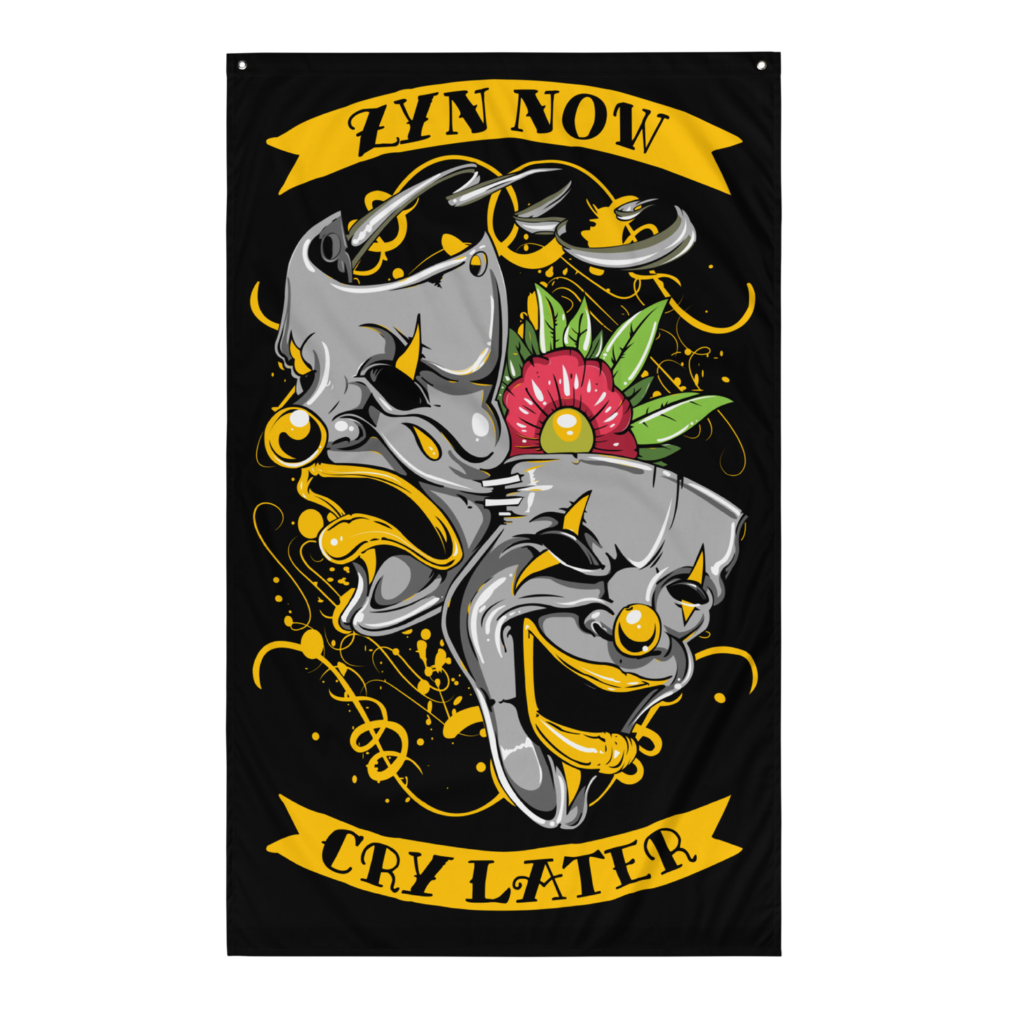Zyn Now, Cry Later Flag