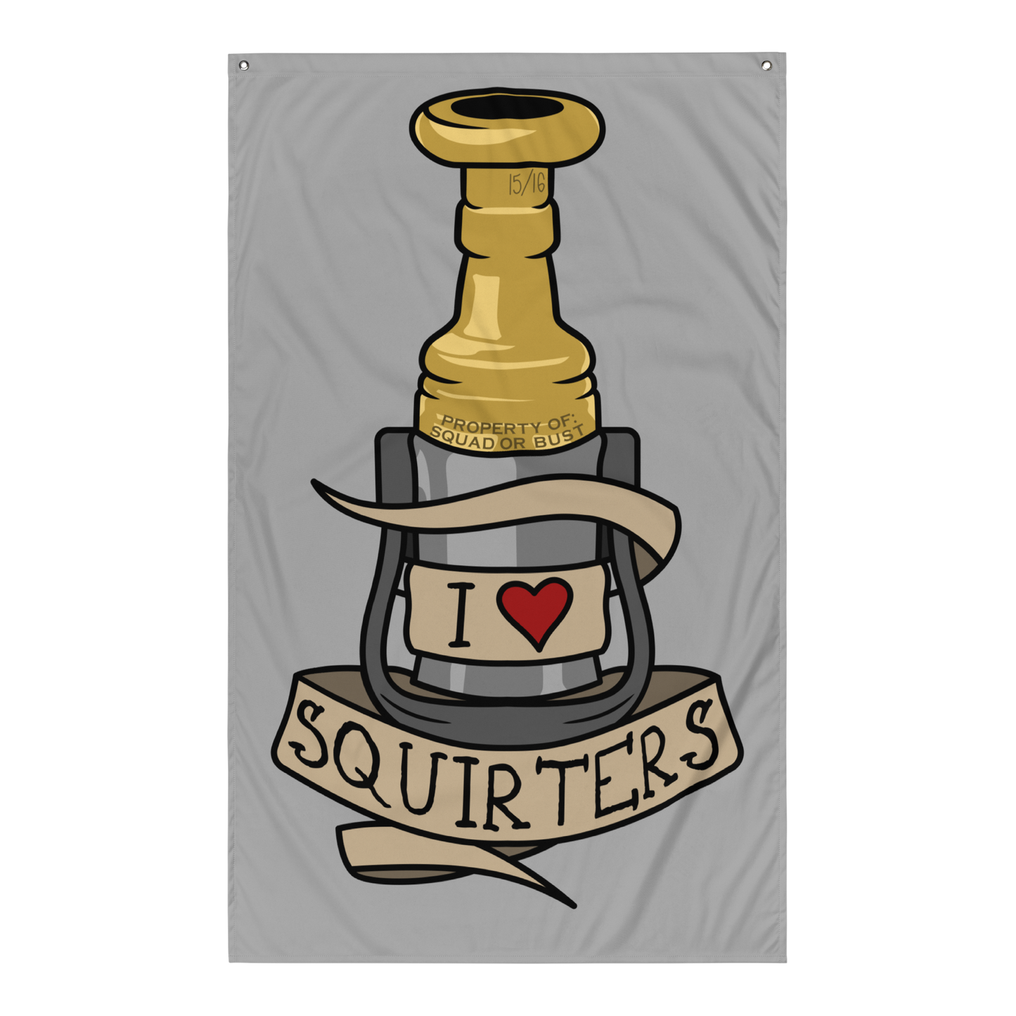 I ❤️ SQUIRTERS Flag