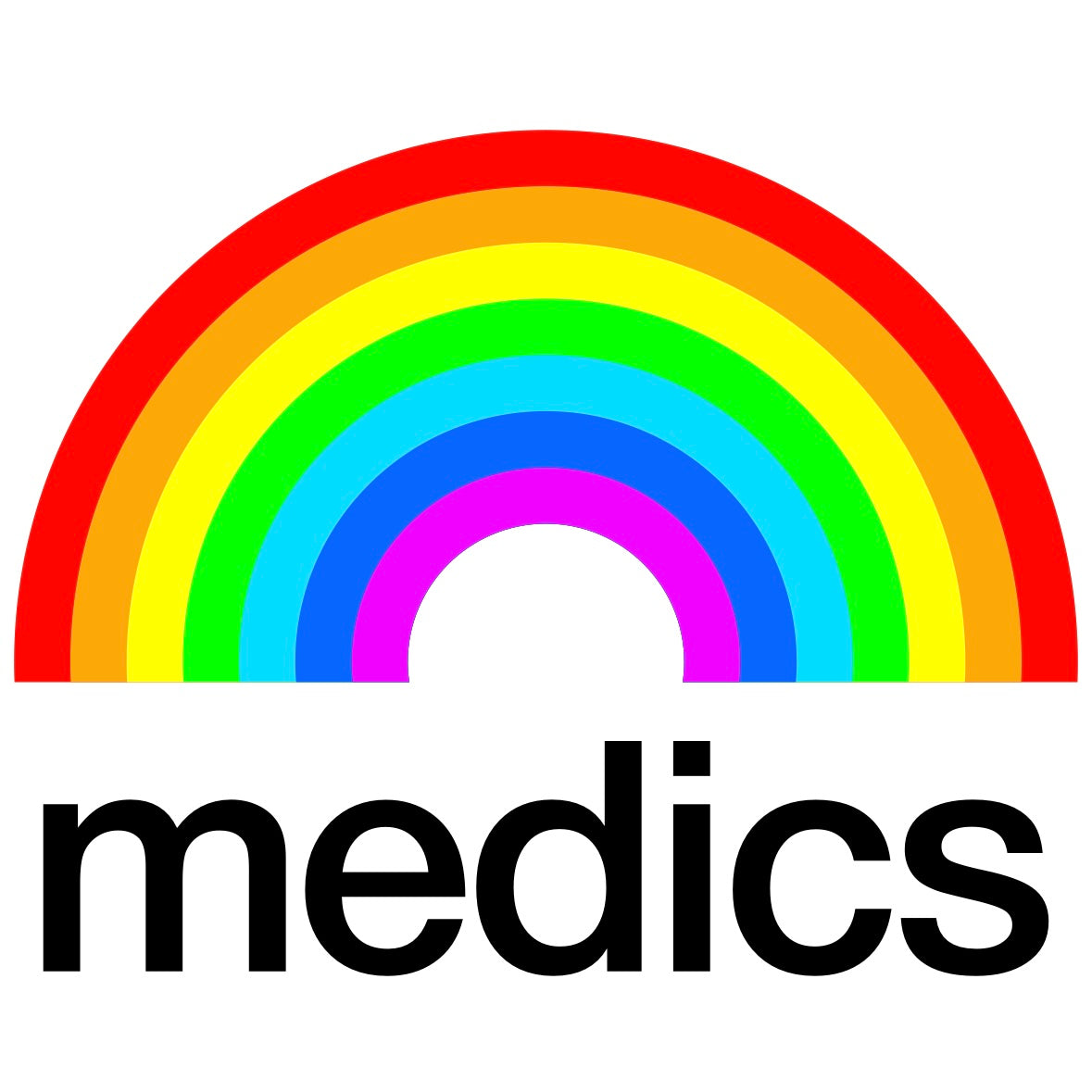 Rainbow Medic Equality Sticker