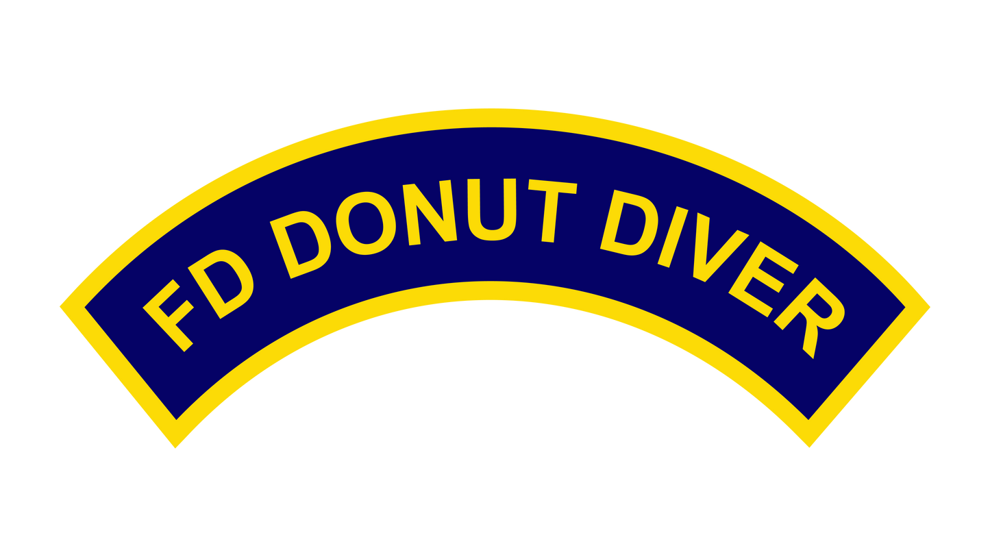 FD Donut Diver Sticker