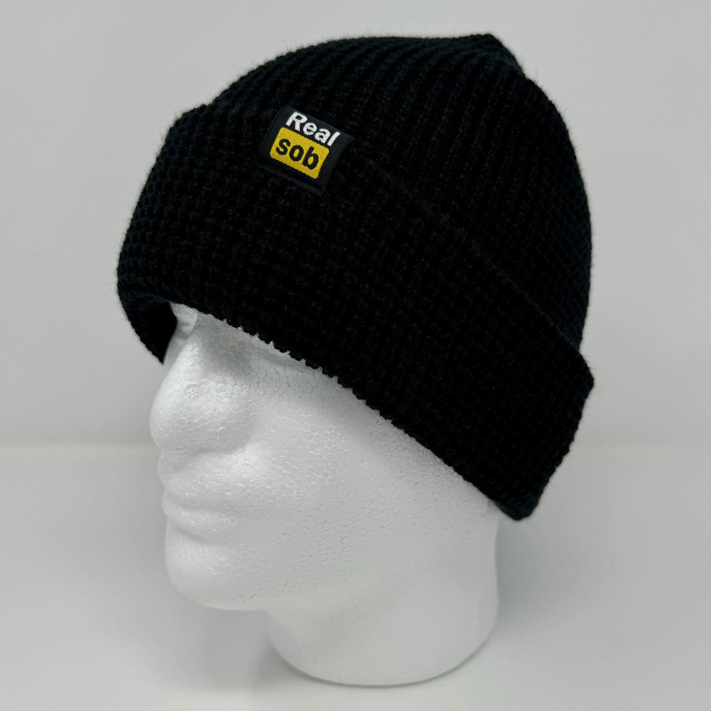 Cuffed SOB Waffle Beanie