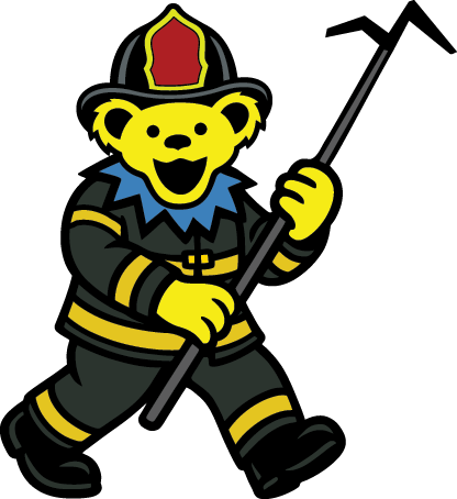 Hook Bear Sticker