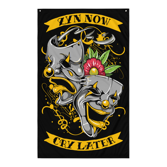 Zyn Now, Cry Later Flag
